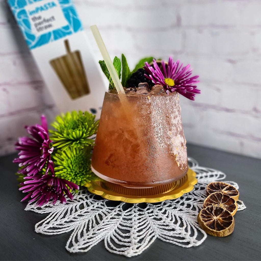Blackberry Jam-Arita crafted by @cocktailwitchnyc