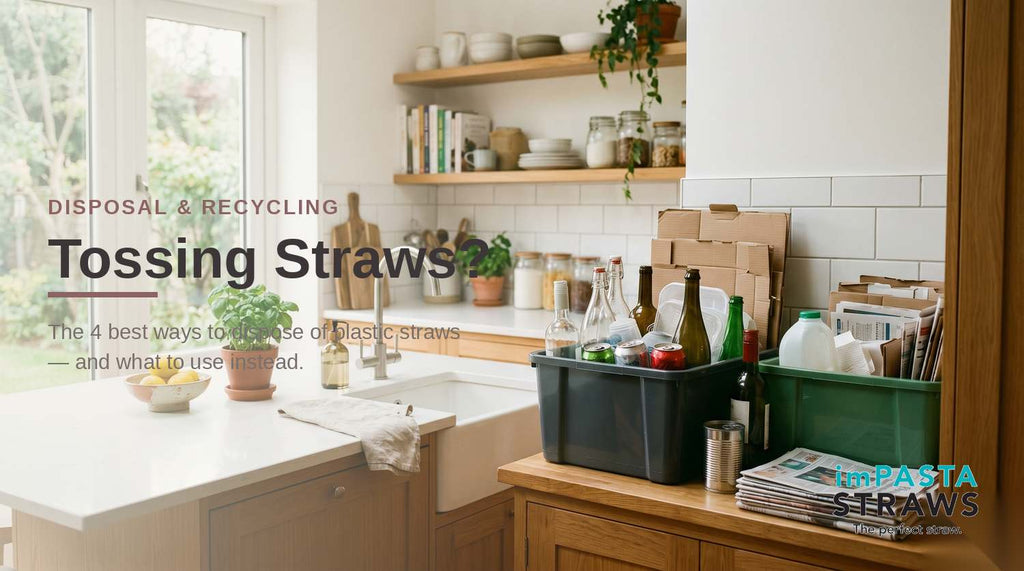 4 Best Ways to Dispose of Plastic Straws