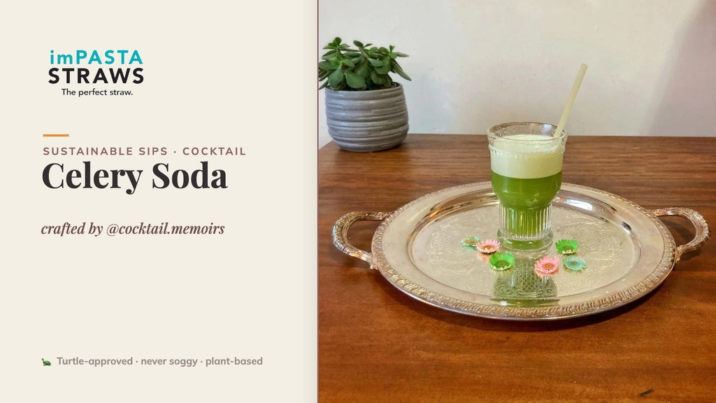 Celery Soda crafted by cocktail.memoirs