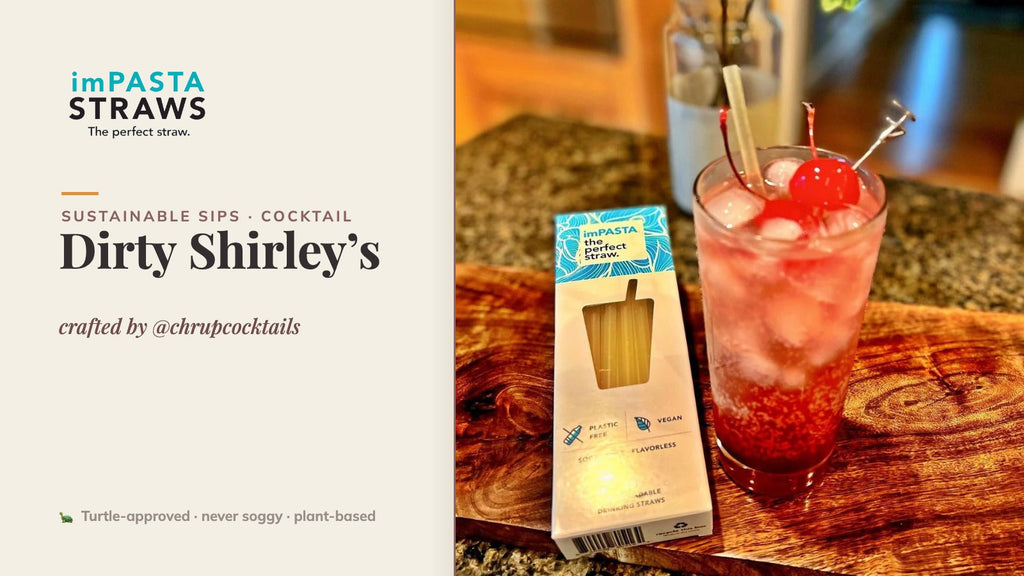 Dirty Shirley’s crafted by @chrupcocktails