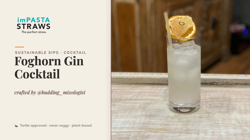 Foghorn Gin Cocktail crafted by budding_mixologist