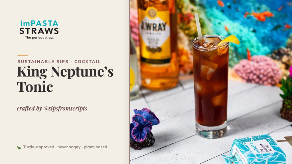 King Neptune’s Tonic crafted by @sipsfromscripts