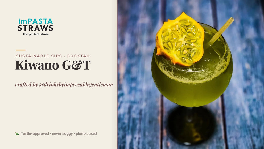 Kiwano G&T crafted by drinksbyimpeccablegentleman