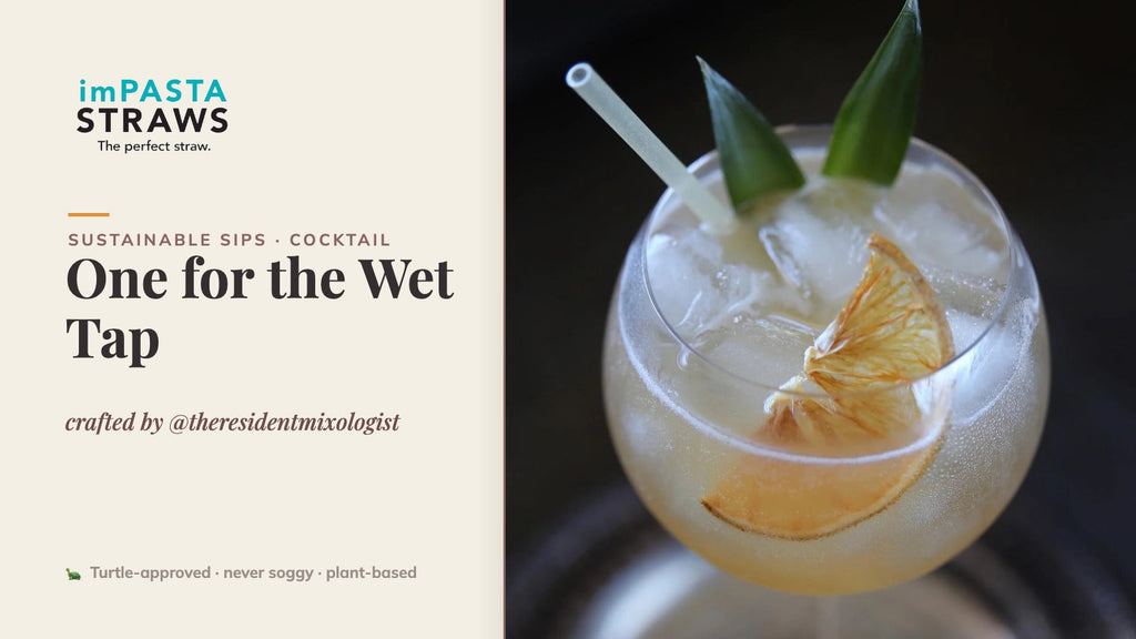 One for the Wet Tap crafted by @theresidentmixologist