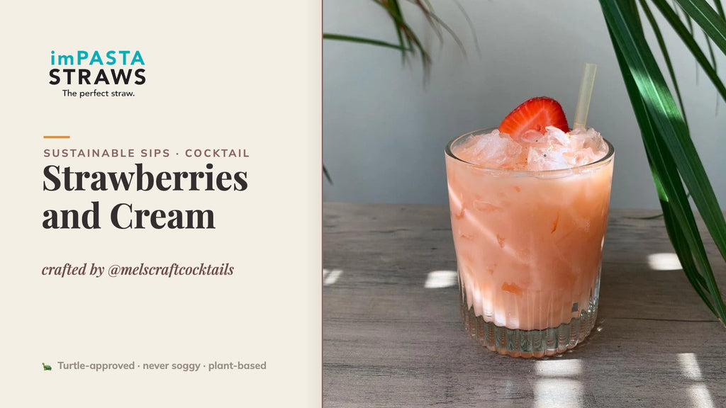 Strawberries and Cream crafted by melscraftcocktails