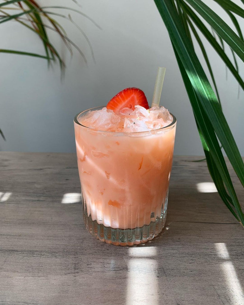 Strawberries and Cream crafted by melscraftcocktails